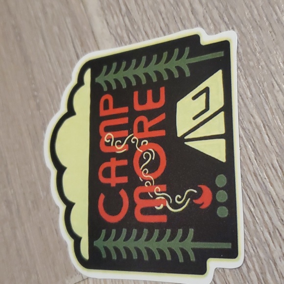 Other | Camp More Sticker | Poshmark